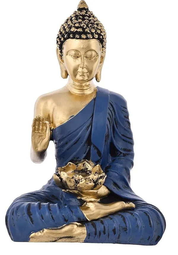 Resin Spiritual Buddha Sculpture Decorative Figurine