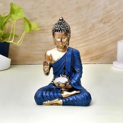 Resin Spiritual Buddha Sculpture Decorative Figurine - View 2
