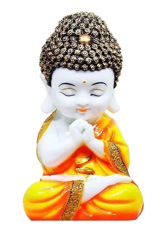 Craftivoa Handcrafted Baby Monk Decorative Figurine Unique Gift For Special Occasions Charming Showpiece For Living Room Office Home Decor - View 1