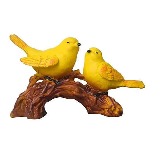 Craftivoa Polyresin Love Birds Figurine Elegant Romantic Home Decor Showpiece - View 1