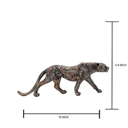 Craftivoa Leopard Panther Jaguar Wildlife Animal Figurine Spiritual Living Decorative Table Showpiece For Home Office Decor 13 X 4 5 Inches - View 5