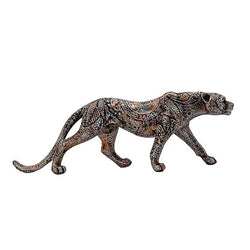 Craftivoa Leopard Panther Jaguar Wildlife Animal Figurine Spiritual Living Decorative Table Showpiece For Home Office Decor 13 X 4 5 Inches - View 1