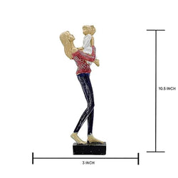 Resin Modern Art Matte Finish Mother Baby Decorative Figurine - View 2