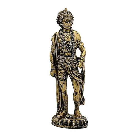 Craftivoa Hanuman Ji Standing Statue For Temple Decor God Idol Figurine 10 Inch Handmade Hindu Idol Religious Idols For Home Temple Spiritual Pooja Room Figurine - View 1