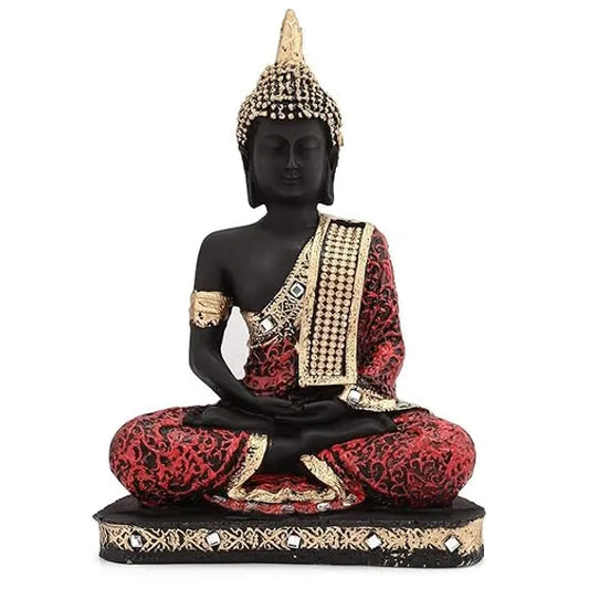 Craftivoa Sitting Buddha Idol Statue Showpiece For Home Decor Office Decor Tv Unit Decorations Living Room Decorationgarden And Kitchen Decor - View 1