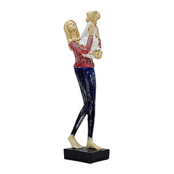 Craftivoa Mother Baby Idol Statue With Matte Finish Modern Art Sculpture Handmade Home Decor Tabletop Figurines Living Room Decorative Gift Showpiece - View 1