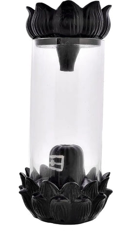 Craftivoa Shivling Backflow Incense Burner With 10 Incense Sticks Showpiece Figurine - View 3