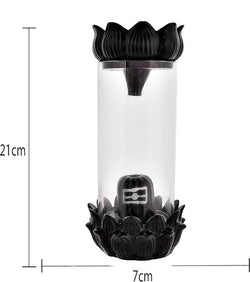 Craftivoa Shivling Backflow Incense Burner With 10 Incense Sticks Showpiece Figurine - View 2