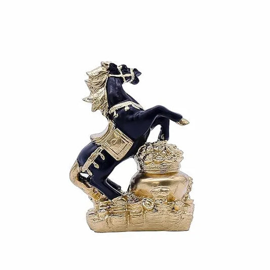 Craftivoa Vastu Fengsui Horse Showpiece For Home Decor Showpiece Living Room Bedroom Office Desktop Decoration Gifting Cabinets - View 1