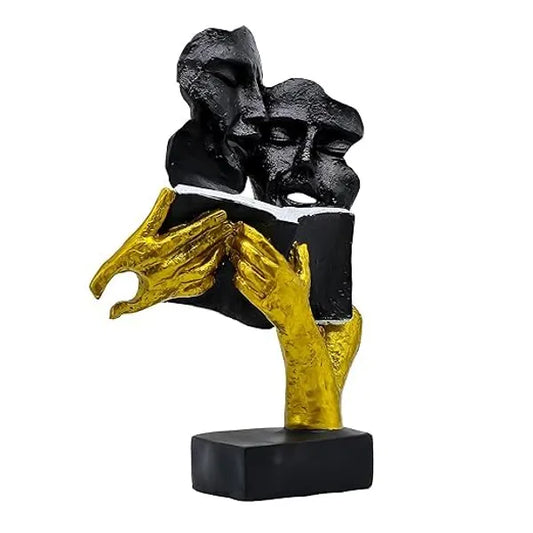 Craftivoa Handmade Romantic Couple Showpiece Resin Figurine For Home Living Room Decor Anniversary Wedding Diwali Gift - View 1
