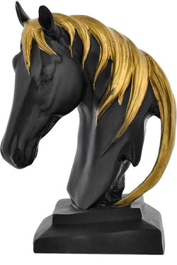Resin Modern Horse Face Art Decorative Figurine - View 4