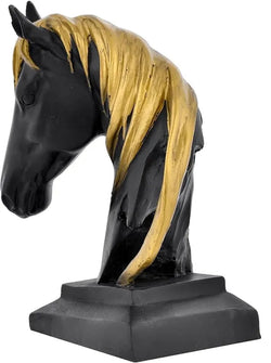 Resin Modern Horse Face Art Decorative Figurine - View 3