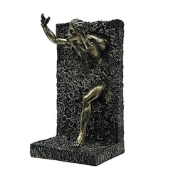 Craftivoa 3d Wall Art Sculpture Bronze Finish Resin Face Sculpture Handmade Figurine For Home Decor Abstract Wall Hanging - View 1