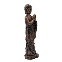 Craftivoa Standing Buddha Statue Showpiece For Home Decor Handmade Buddha Idol Resin Spiritual Figurine - View 4