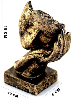 Craftivoa Elegant Men Figurine For Home Decor Stylish Living Room Accent Piece - View 2