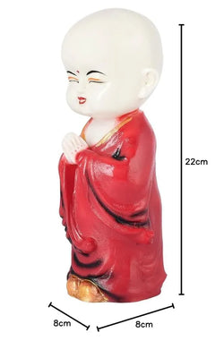 Resin Handcrafted Namaste Baby Buddha Decorative Figurine - View 3