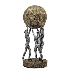 Resin Modern Atlas Group Sculpture Decorative Figurine - View 4