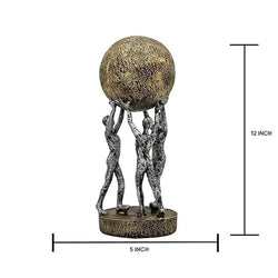 Resin Modern Atlas Group Sculpture Decorative Figurine - View 2