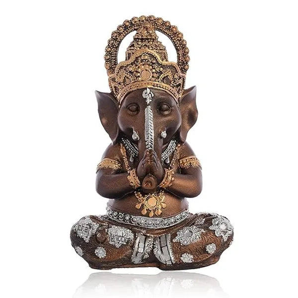 Craftivoa Namste Ganesha Lovely Statue For Home Decor Gifting Purpose