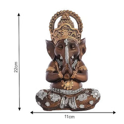 Craftivoa Namste Ganesha Lovely Statue For Home Decor Gifting Purpose - View 3