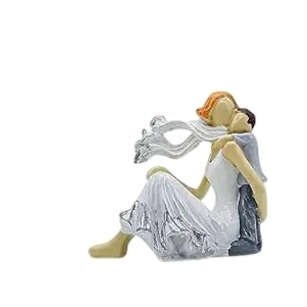 Craftivoa Mother Child Showpiece Mumma And Baby Statue Multicolor Polyresin 6 5 X 6 Inches Handmade Home Decor Tabletop Figurine Gift Item