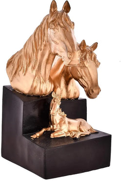 Resin Antique Horse Family Decorative Sculpture Figurine - View 4