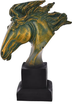 Resin Modern Horse Face Decorative Sculpture - View 4