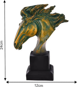 Resin Modern Horse Face Decorative Sculpture - View 2