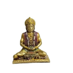 Resin Traditional Sitting Lord Hanuman Religious Figurine - View 1