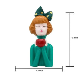Craftivoa Handcrafted Big Doll Handpainted Decorative Showpiece Lovely Statue Home Decor Gifting Purpose Someone Special Decorative For Home Office - View 3