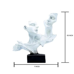 Resin Romantic Couple Anniversary Decorative Showpiece - View 2