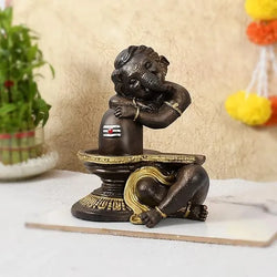 Resin Spiritual Shivling Ganesha Decorative Figurine - View 1