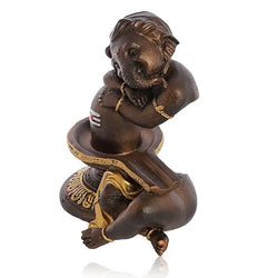 Resin Spiritual Shivling Ganesha Decorative Figurine - View 2