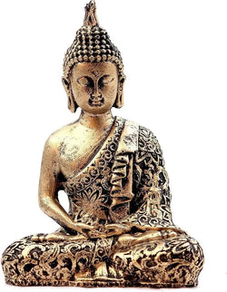 Resin Gold Samadhi Buddha Decorative Showpiece - View 1