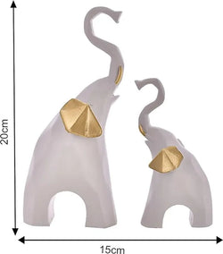 Resin Traditional Elephant Decorative Table Figurine - View 3