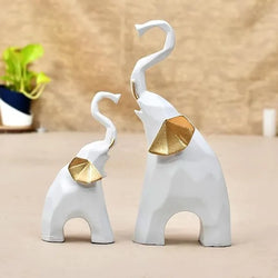 Resin Traditional Elephant Decorative Table Figurine - View 2
