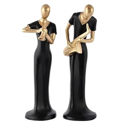 Resin Elegant Lady Musician Saxophone Decorative Showpiece - View 4