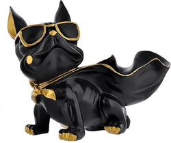 Craftivoa Decorative Bulldog Sculpture With Storage Unique Living Room Figurine Storage Solution - View 4