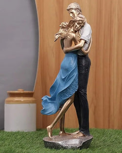 Craftivoa Romantic Couple Showpiece For Bedroom Decorations Living Room Decor Couple Gift Item Gifts For Husband Girlfriend Boyfriend Wife House Warming Gift - View 3
