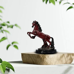 Craftivoa Jumping Horse Figurine Handmade Horse Statue With In Horse Stone Finish Animal Figurines Gifts Antique Finish For Home Decoration - View 4