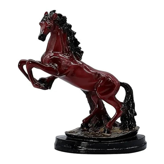 Craftivoa Jumping Horse Figurine Handmade Horse Statue With In Horse Stone Finish Animal Figurines Gifts Antique Finish For Home Decoration - View 1