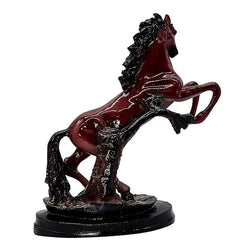 Craftivoa Jumping Horse Figurine Handmade Horse Statue With In Horse Stone Finish Animal Figurines Gifts Antique Finish For Home Decoration - View 6